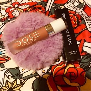Dose of Colors liquid lipstick in Nude mood